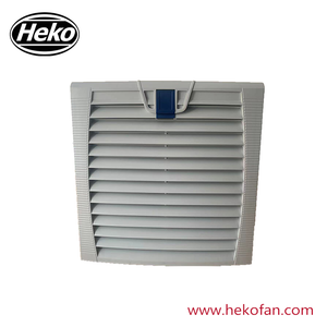 Ventilador axial HEKO de CA de 200 mm con malla filtrante