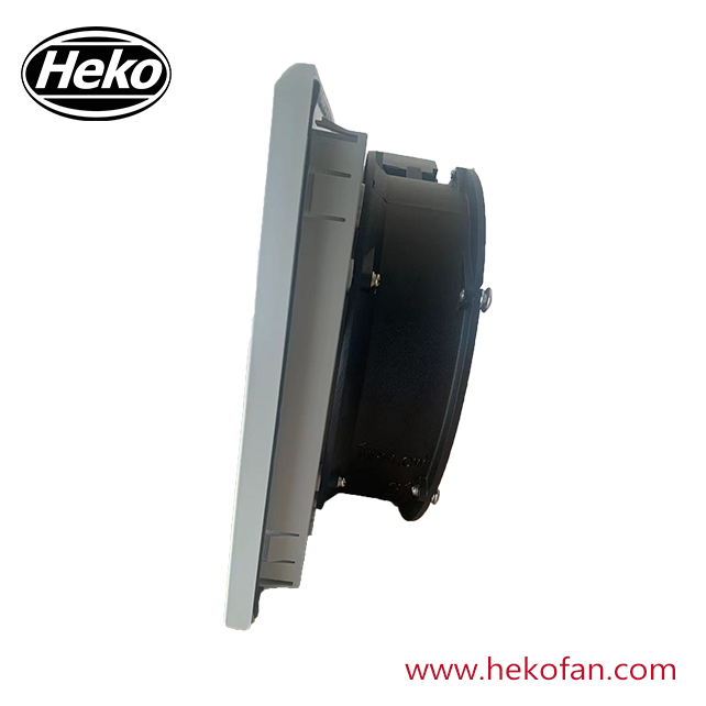 Ventilador axial HEKO de CA de 200 mm con malla filtrante