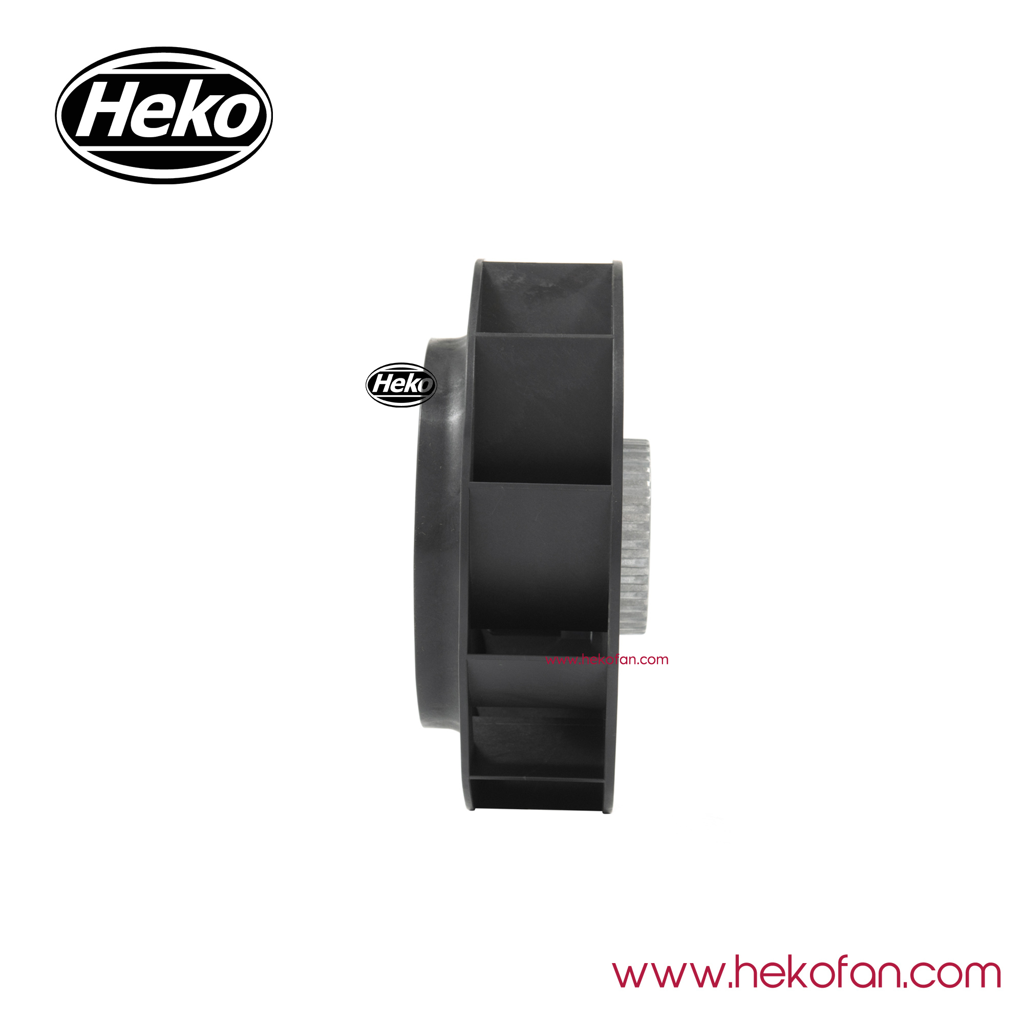 Ventiladores extractores centrífugos hacia atrás industriales HEKO DC225mm 
