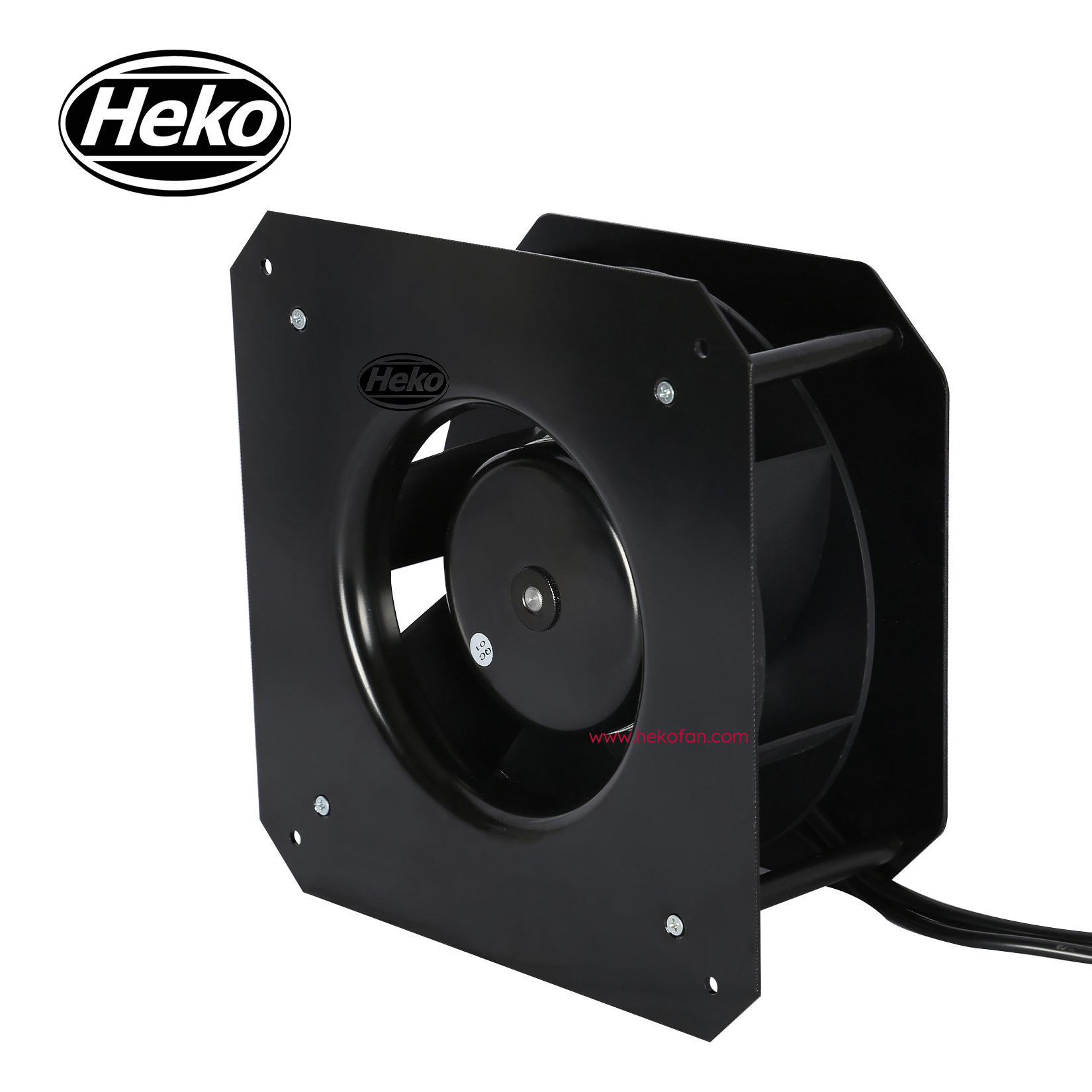 Ventilador centrífugo en línea de alta calidad con marco HEKO EC de 190 mm