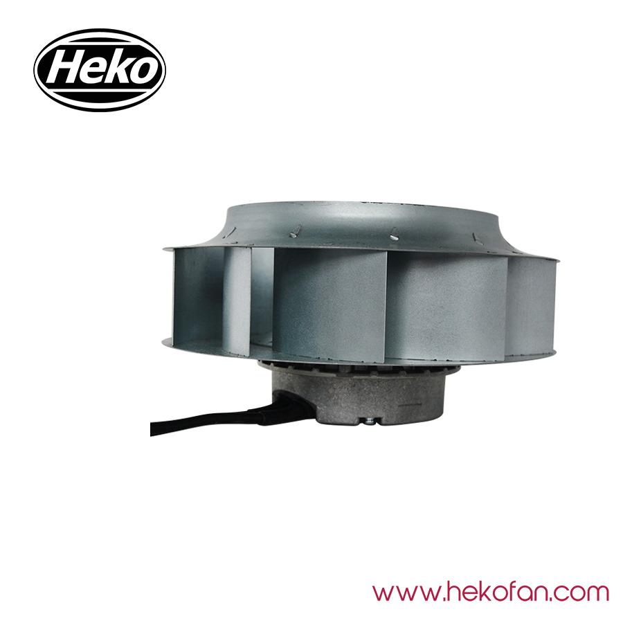 Ventilador centrífugo de la industria de refrigeración por ventilación de baja velocidad 230VAC HEKO de 250 mm