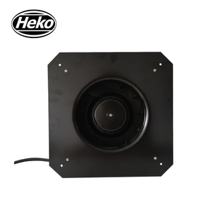 Ventilador centrífugo curvo HEKO EC133mm 230VAC con soporte