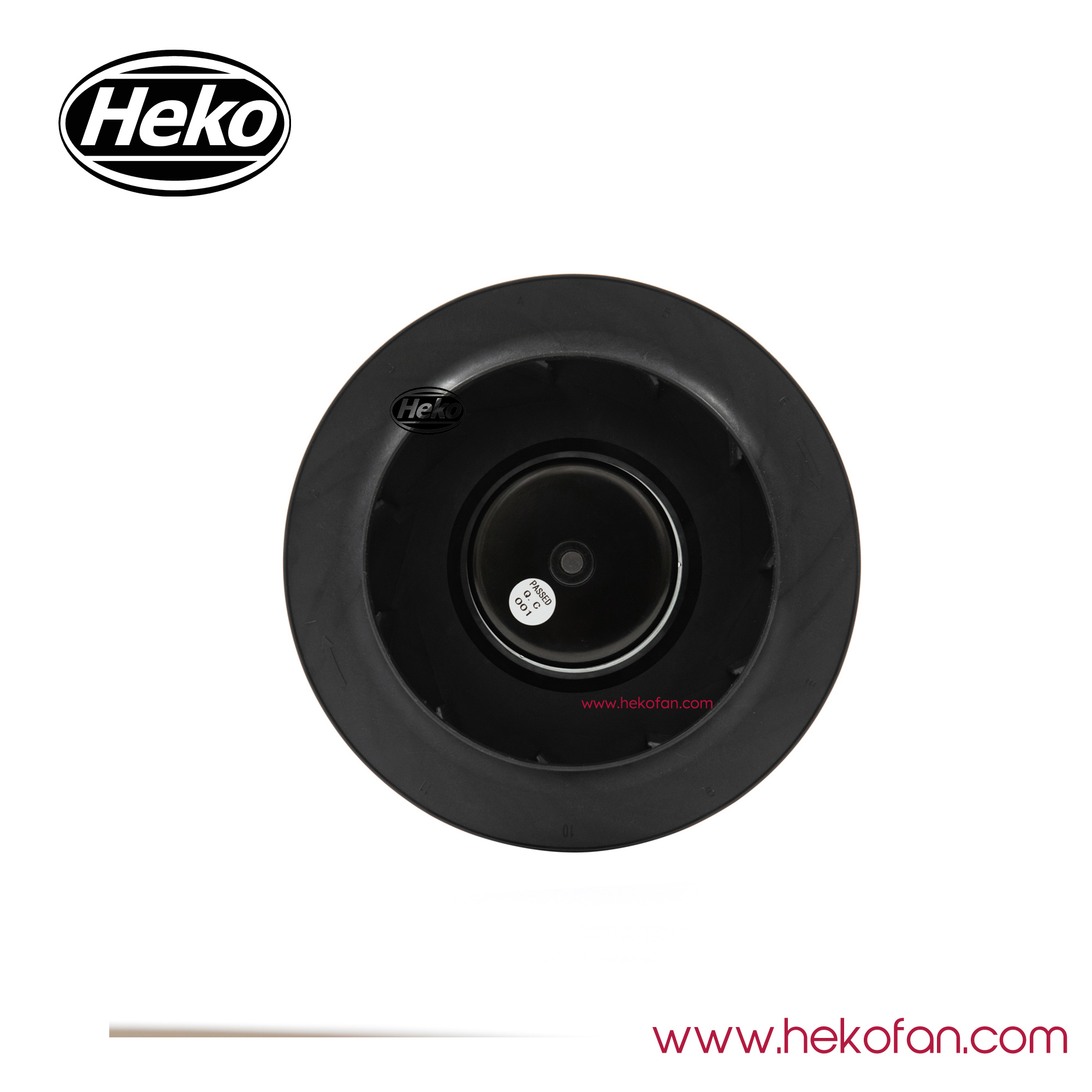 Ventilador centrífugo industrial HEKO DC190mm