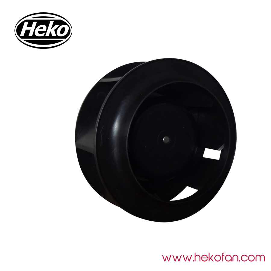 Ventilador centrífugo curvo HEKO EC133mm 230VAC Backword
