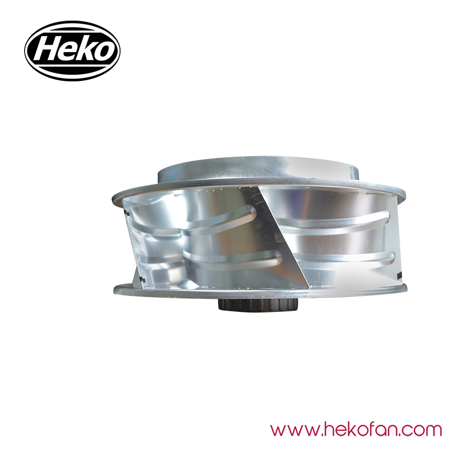 Ventilador centrífugo industrial de acero inoxidable HEKO DC355mm