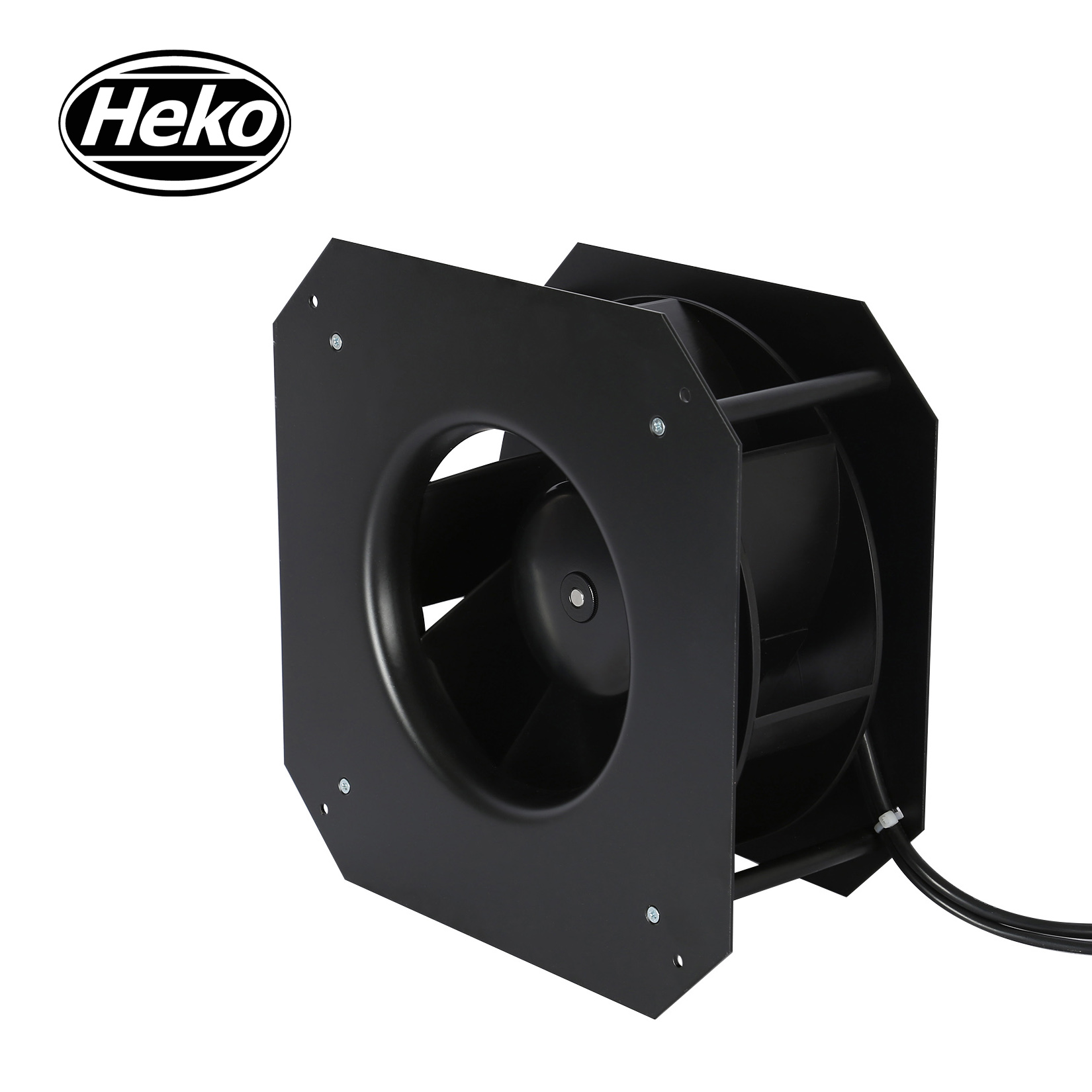 Ventilador centrífugo trasero industrial de conducto HEKO EC225mm 