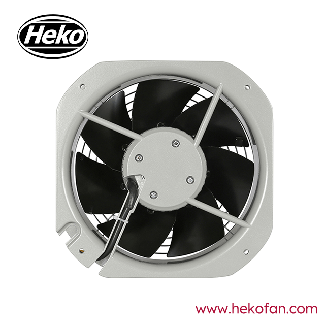 Ventilador axial de CC HEKO de 200 mm