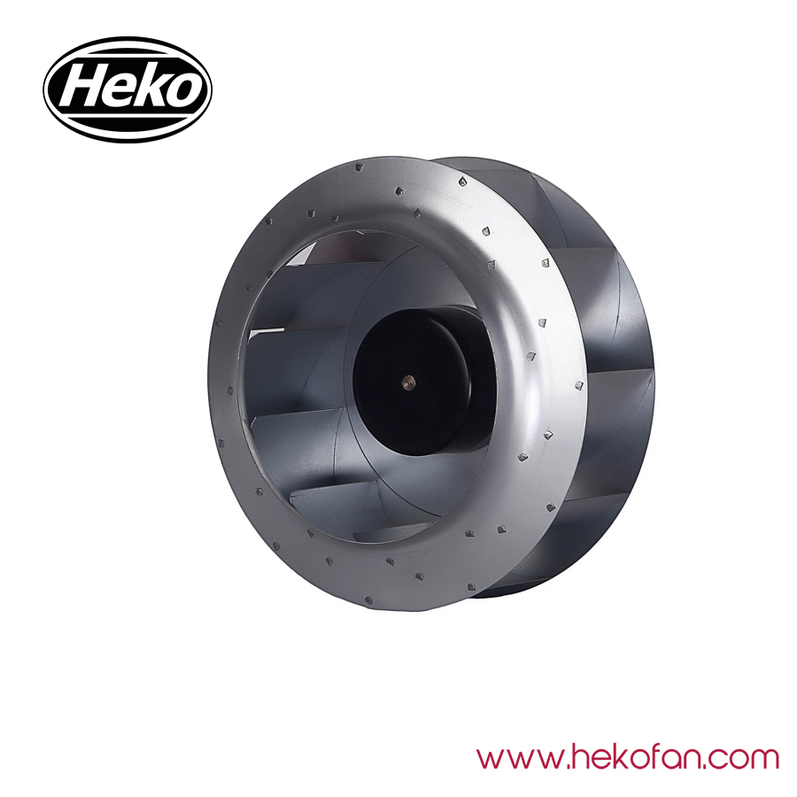 Ventilador centrífugo de la industria de refrigeración por ventilación de baja velocidad 230VAC HEKO de 250 mm