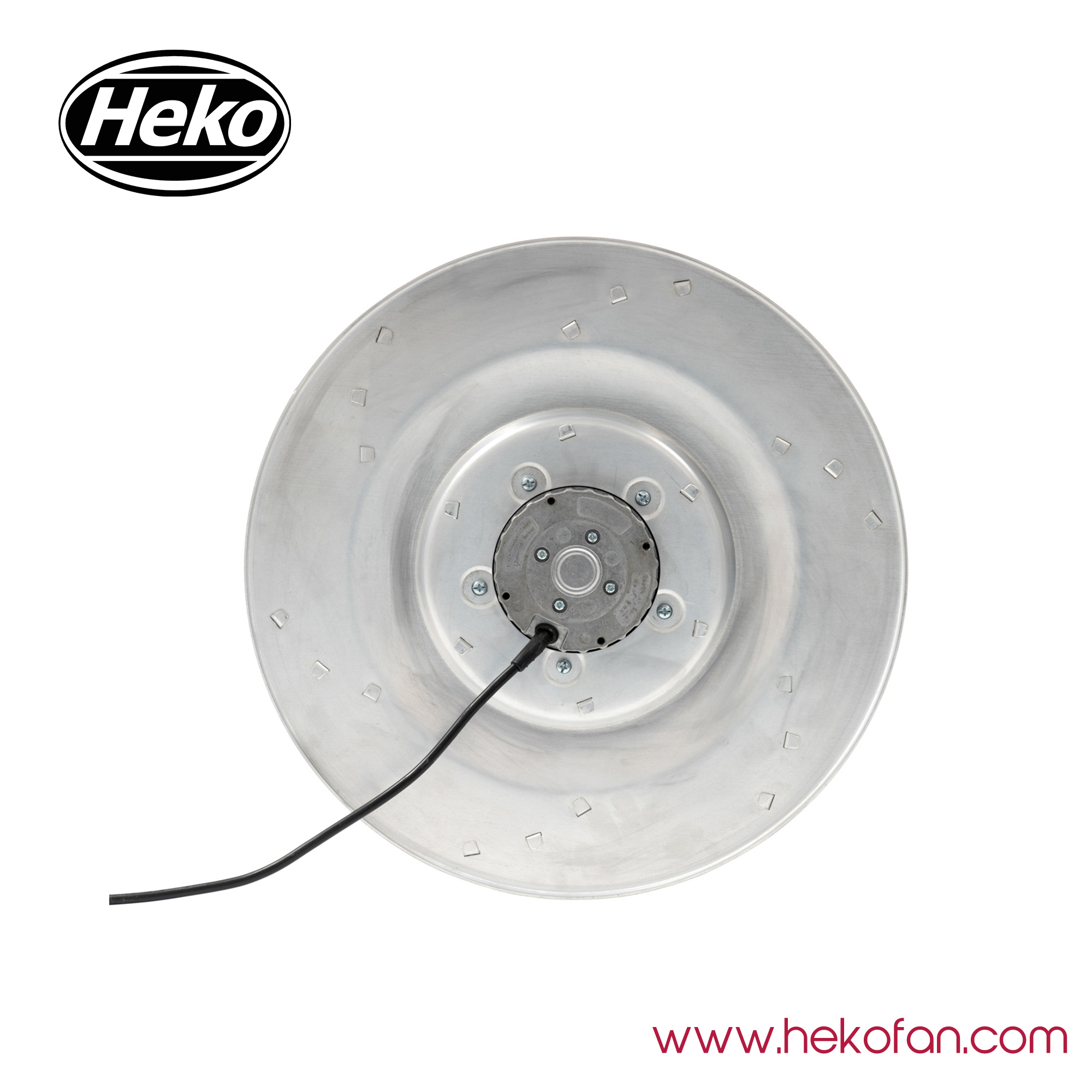 Ventilador de chimenea centrífugo de alta velocidad HEKO DC400mm 48VDC