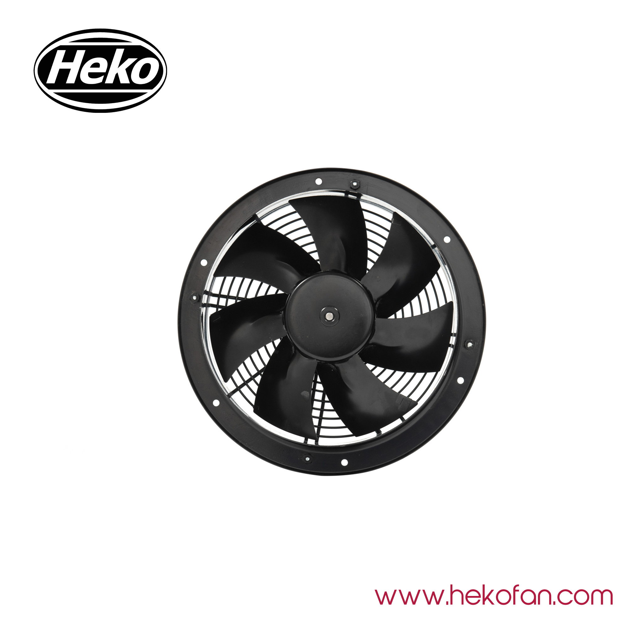 Ventilador axial de escape resistente de alta velocidad HEKO DC300 mm 