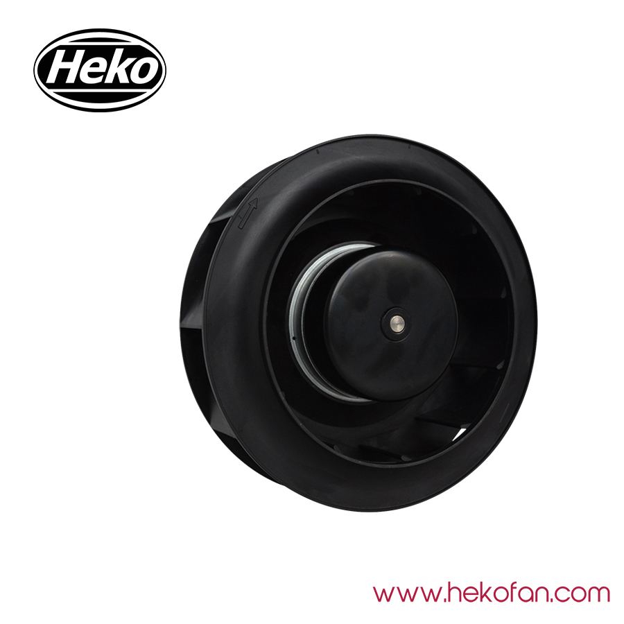 Ventilador de escape de conducto centrífugo de alta velocidad HEKO de 220 mm y 230 V CA