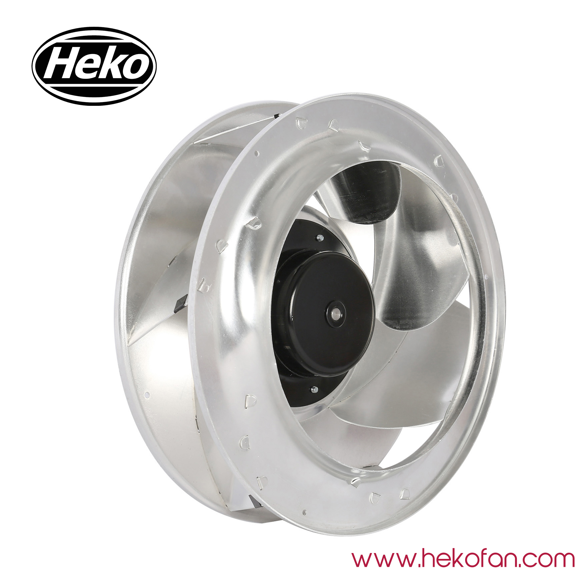 Ventilador centrífugo de bajo ruido industrial HEKO EC310mm 