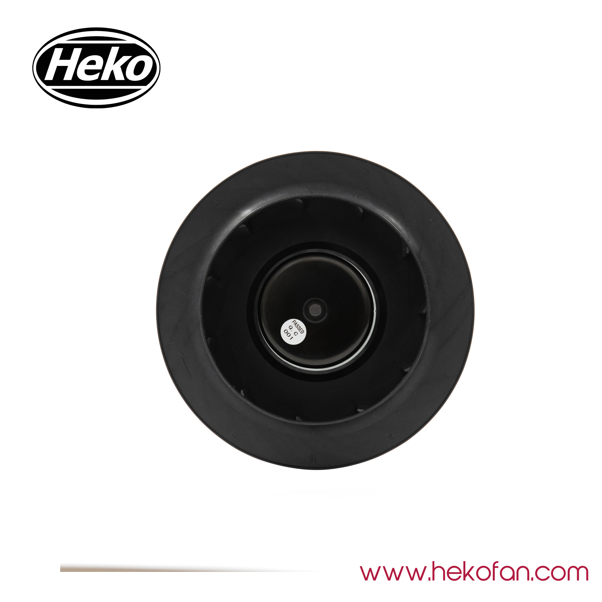 Extractor centrífugo del refrigerador de aire de HEKO DC250mm 24V 48V