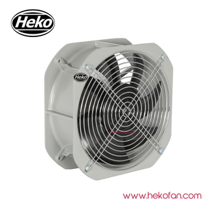 Ventilador axial de refrigeración HEKO DC200mm 24V 48V para invernaderos 