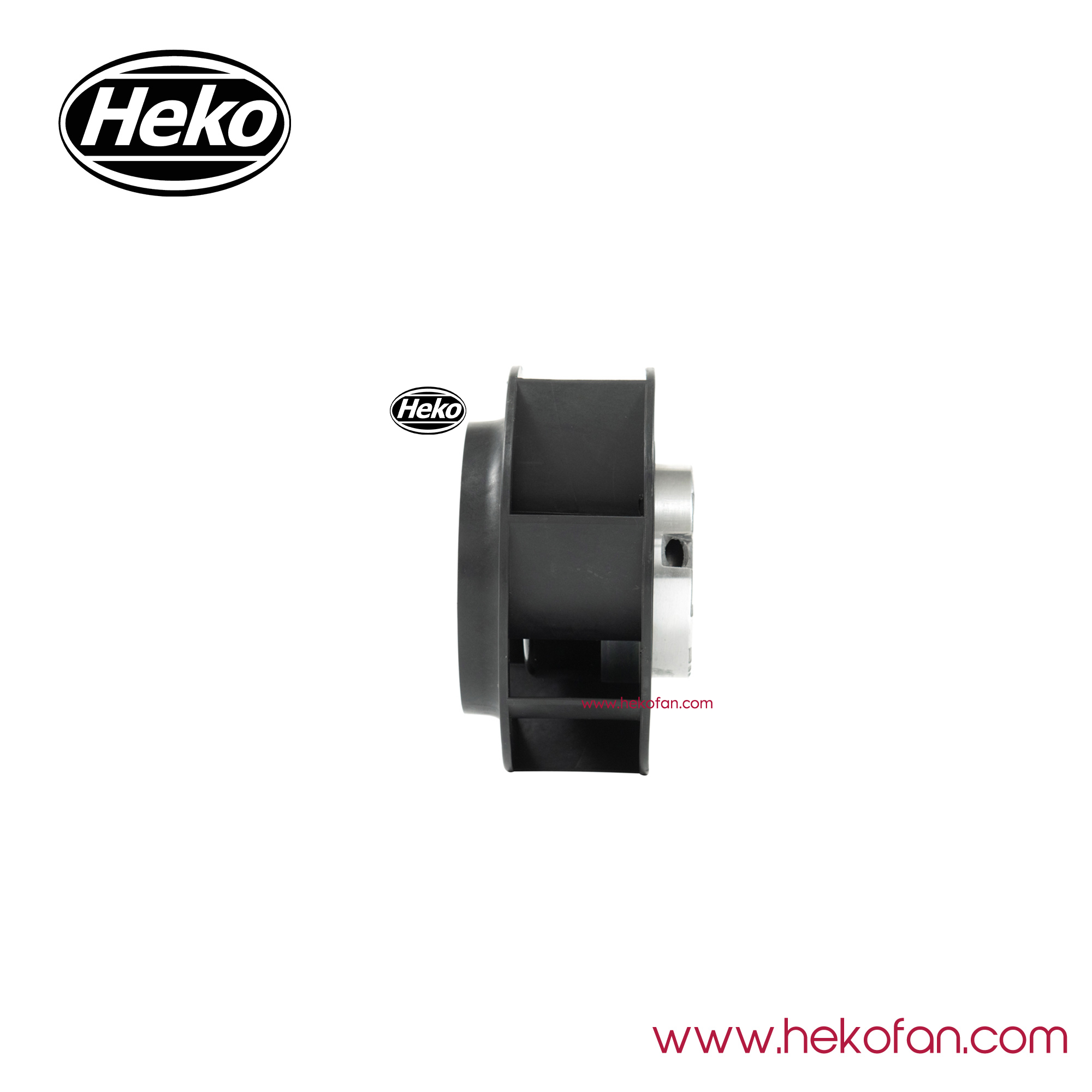 Centrífugo hacia atrás HEKO DC133mm DC para cabina de pintura