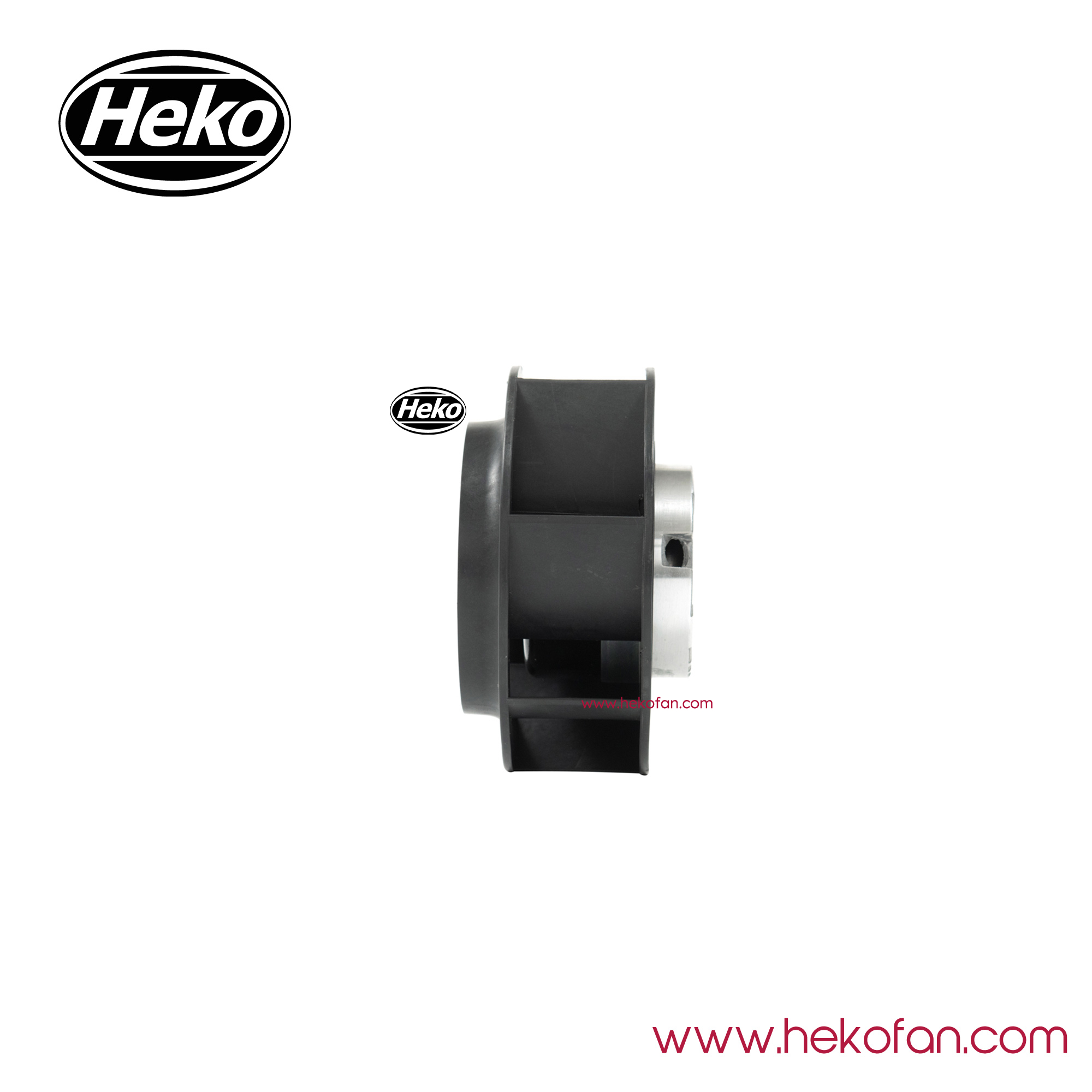 Ventilador centrífugo hacia atrás de alta velocidad HEKO DC133mm de mayor duración