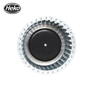 Ventilador centrífugo curvo delantero hidrófugo HEKO DC120mm 58W