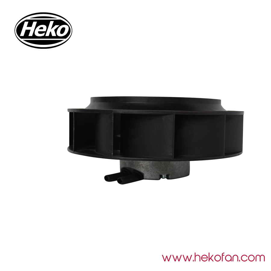 Extractor de aire centrífugo curvado de alta presión HEKO de 220 mm Mini Backword