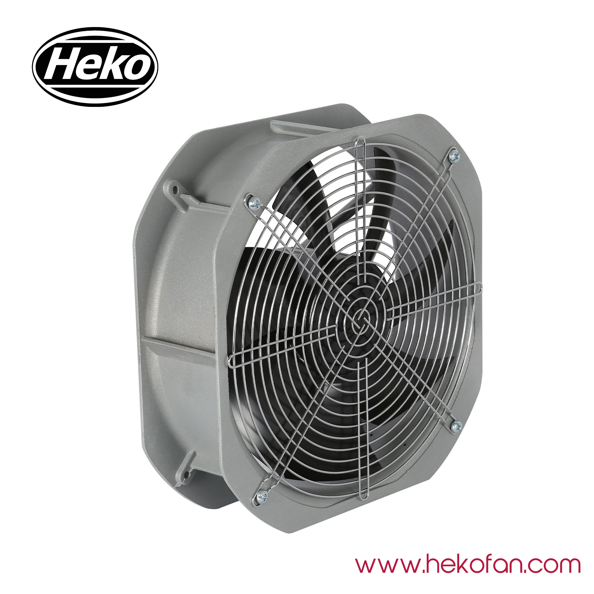 Ventilador de motor axial HVAC para aire acondicionado HEKO DC250mm 24V 48V