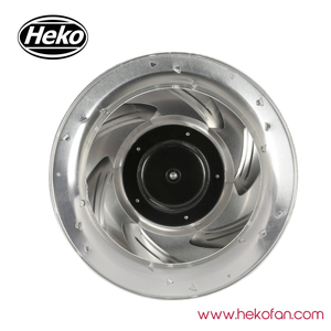 Ventilador centrífugo curvo hacia atrás HEKO EC310mm 230VAC 