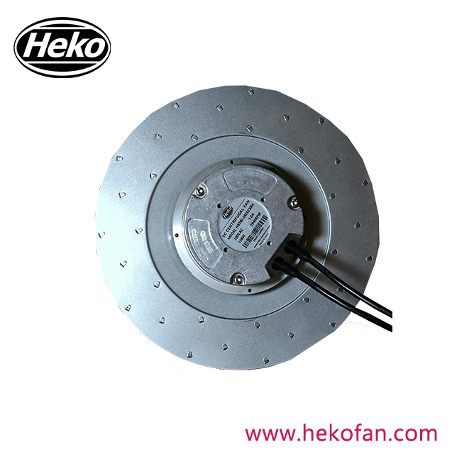 Ventilador centrífugo industrial HEKO EC280mm 230VAC