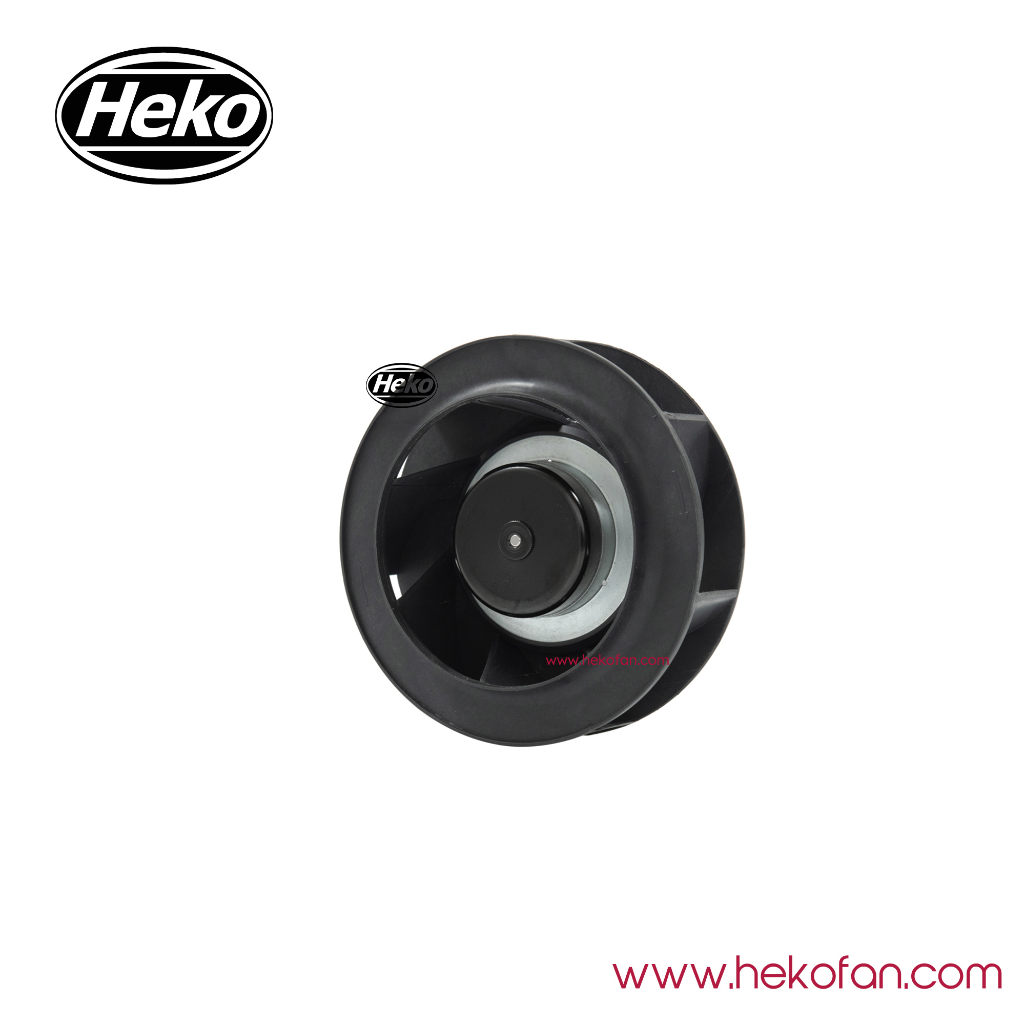 Ventilador centrífugo de alta presión con impulsor de plástico HEKO DC190mm 