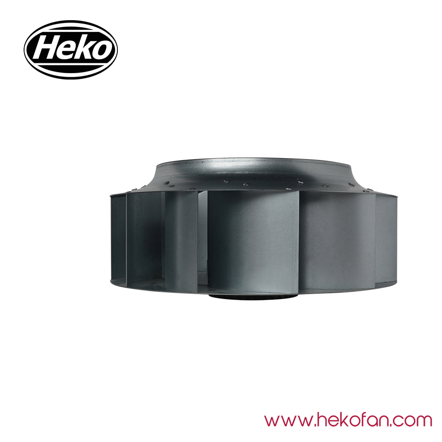 Ventilador centrífugo hacia atrás con motor HEKO DC280mm 48V BLDC