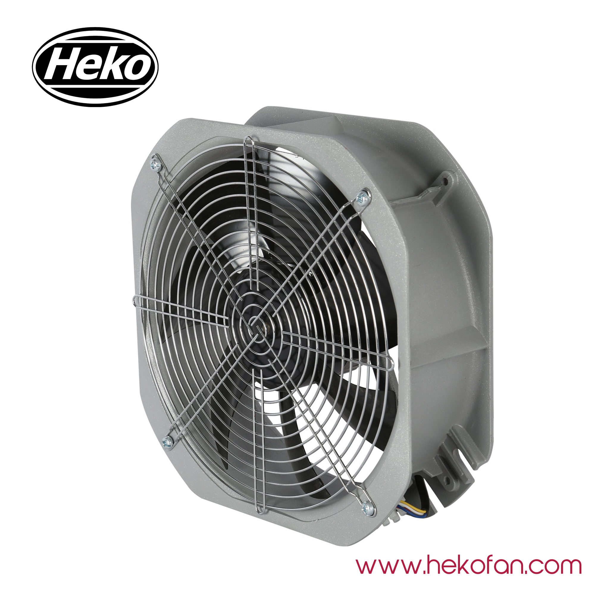 Ventilador de motor axial HVAC para aire acondicionado HEKO DC250mm 24V 48V