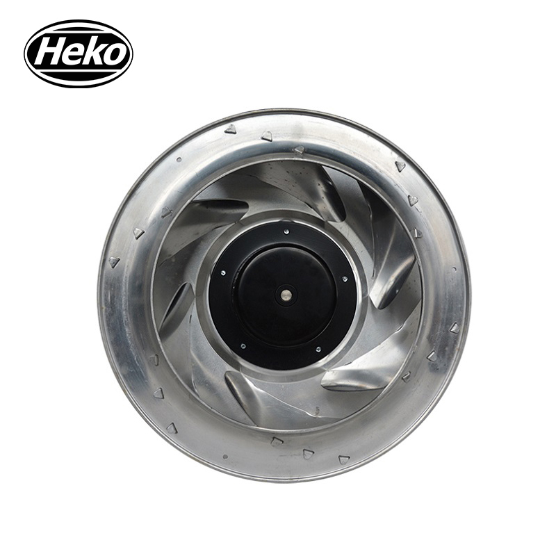 Ventilador centrífugo curvo hacia atrás de la industria de bajo ruido HEKO EC355mm