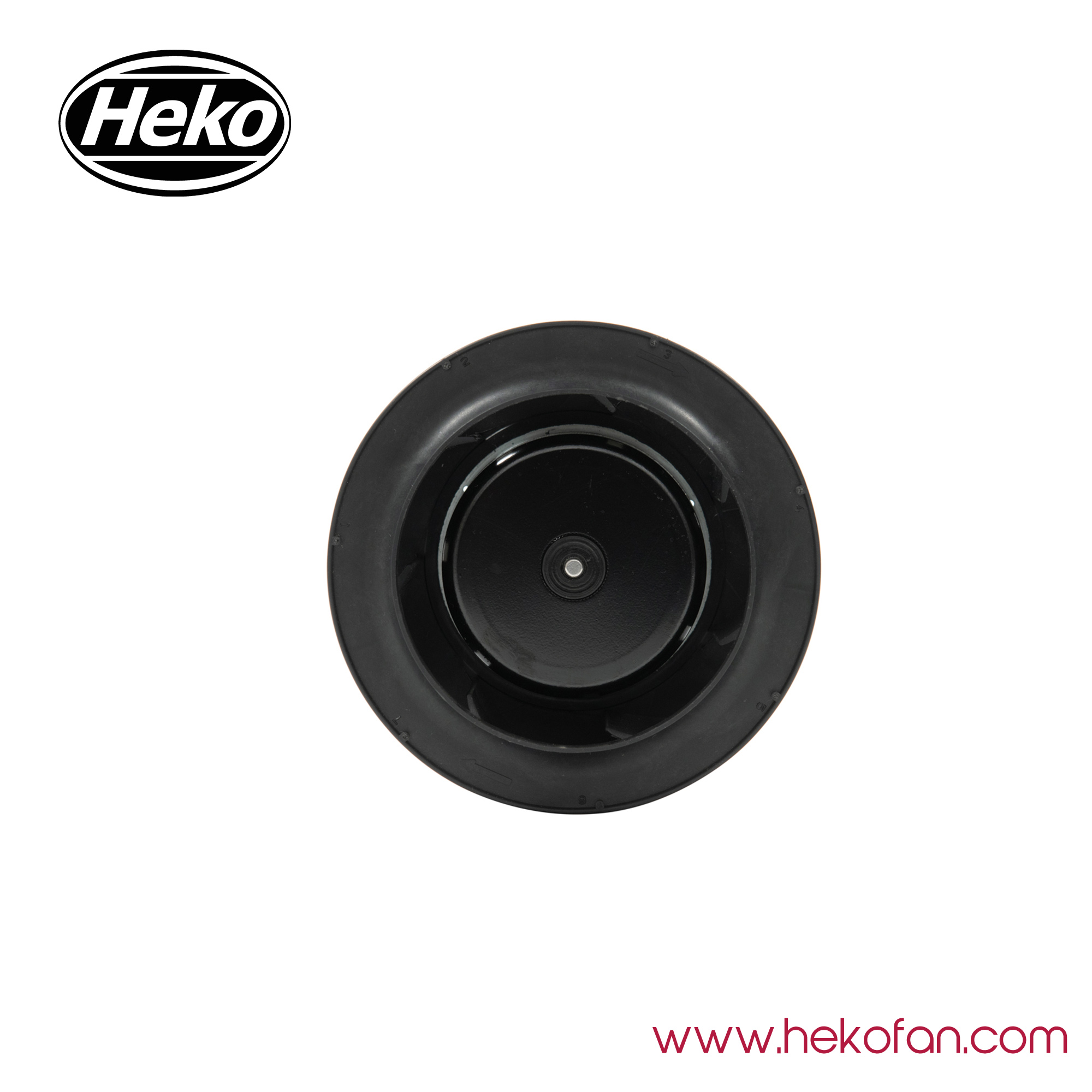 Centrífuga trasera HEKO DC133mm DC para cabina de pintura