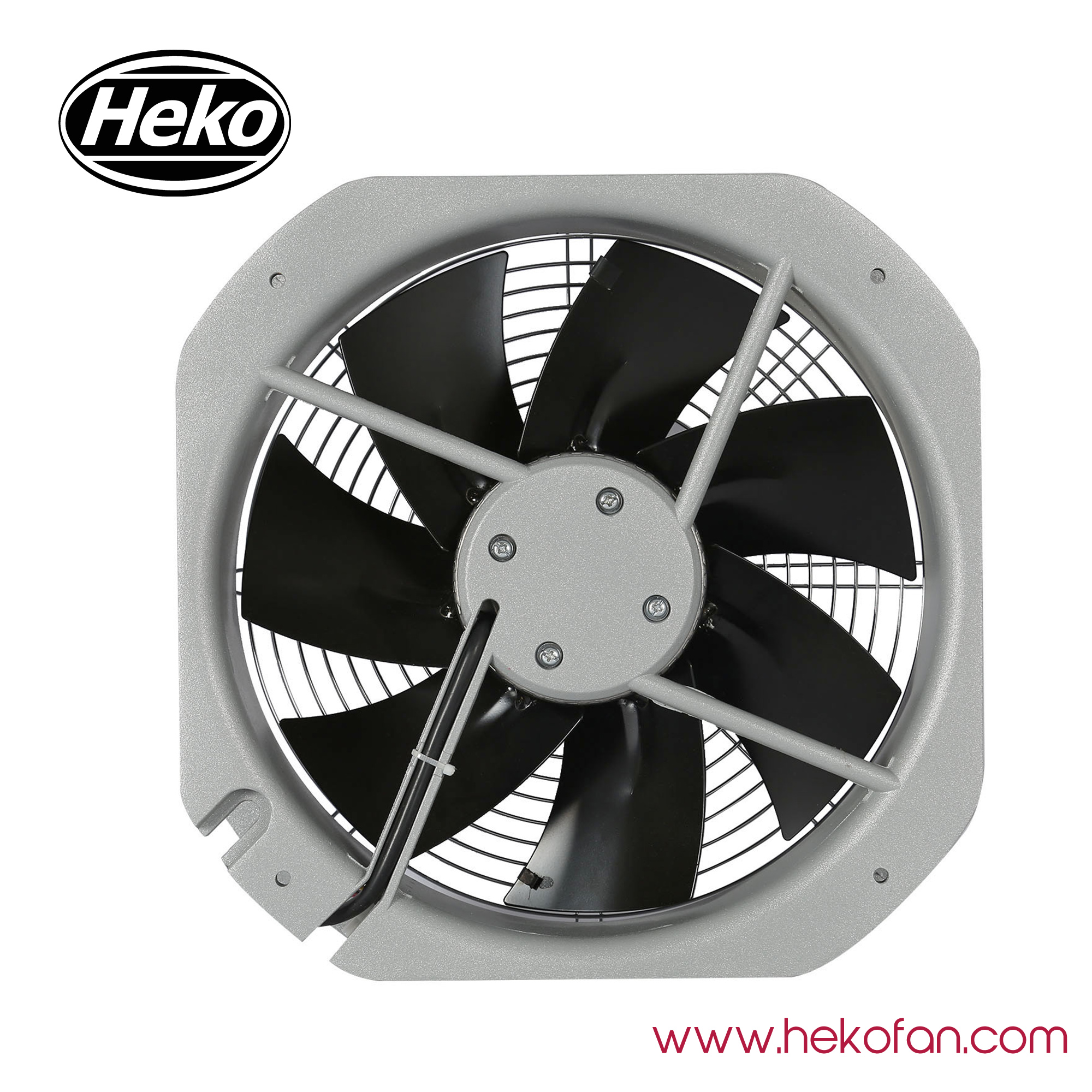 Ventilador de motor axial HVAC para aire acondicionado HEKO DC250mm 24V 48V