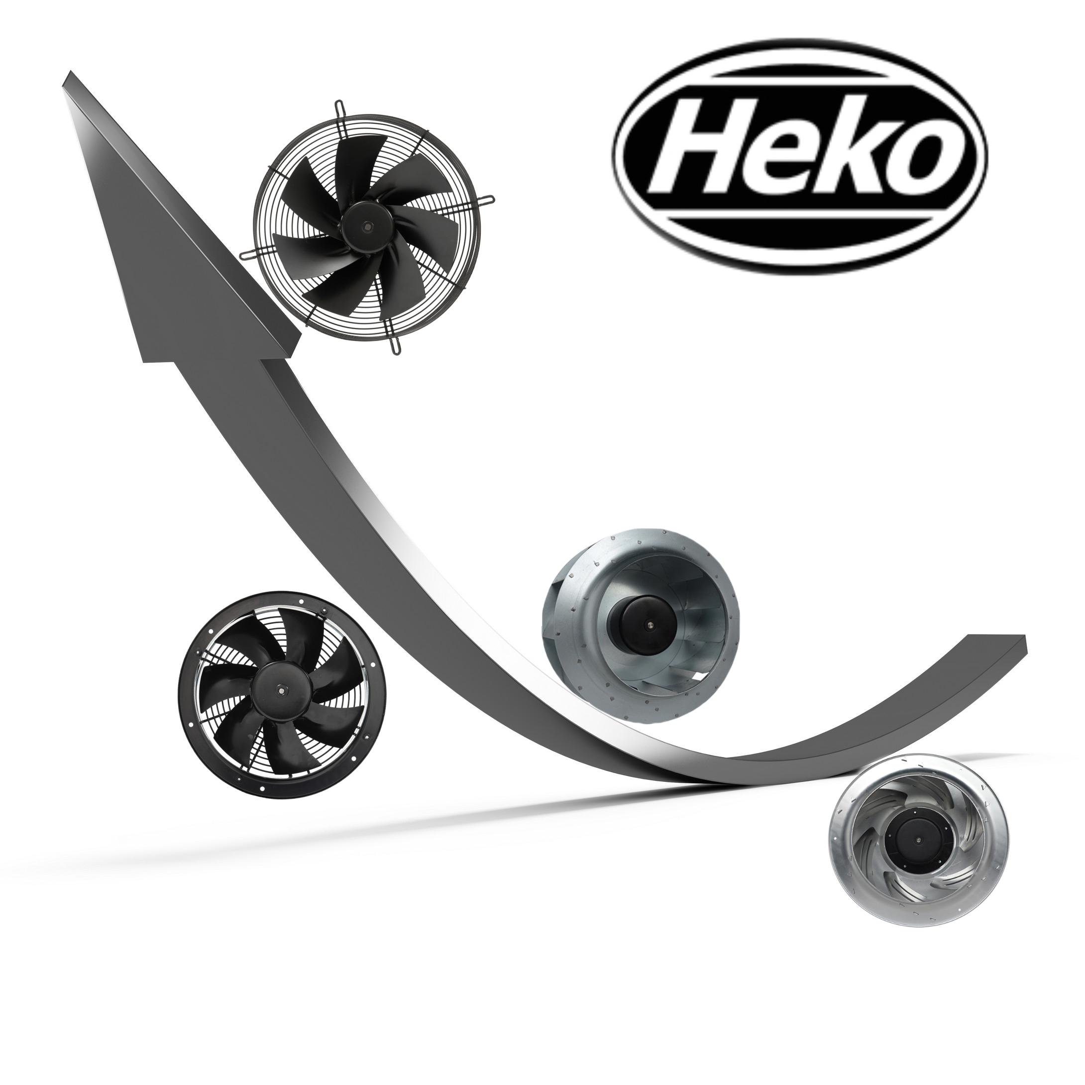 El ventilador HEKO es un sistema de almacenamiento de energía.